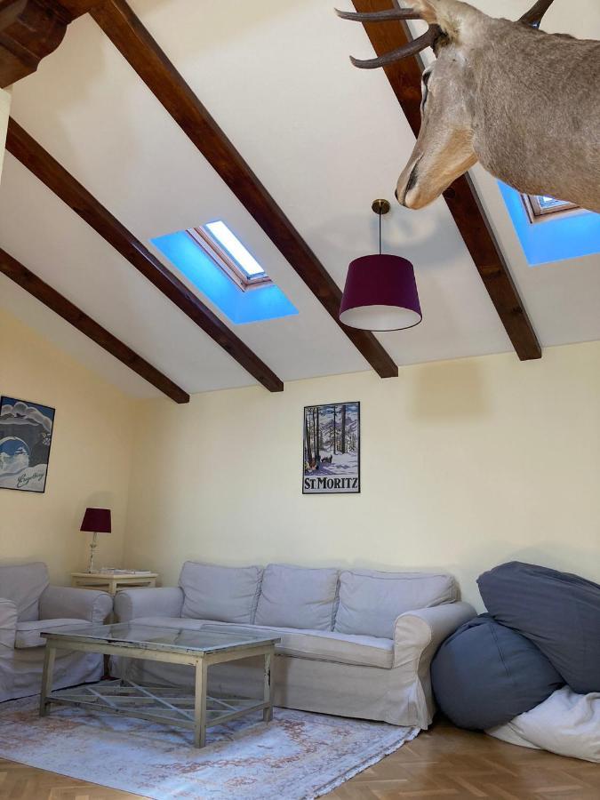 Los Cedros, Gran Chalet Con Piscina Y Apartamento En Navacerrada Ngoại thất bức ảnh